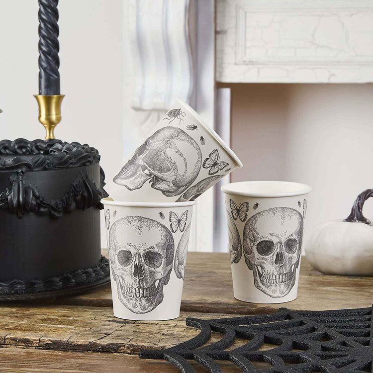 Creepy Chic Skull 266ml Paper Cup