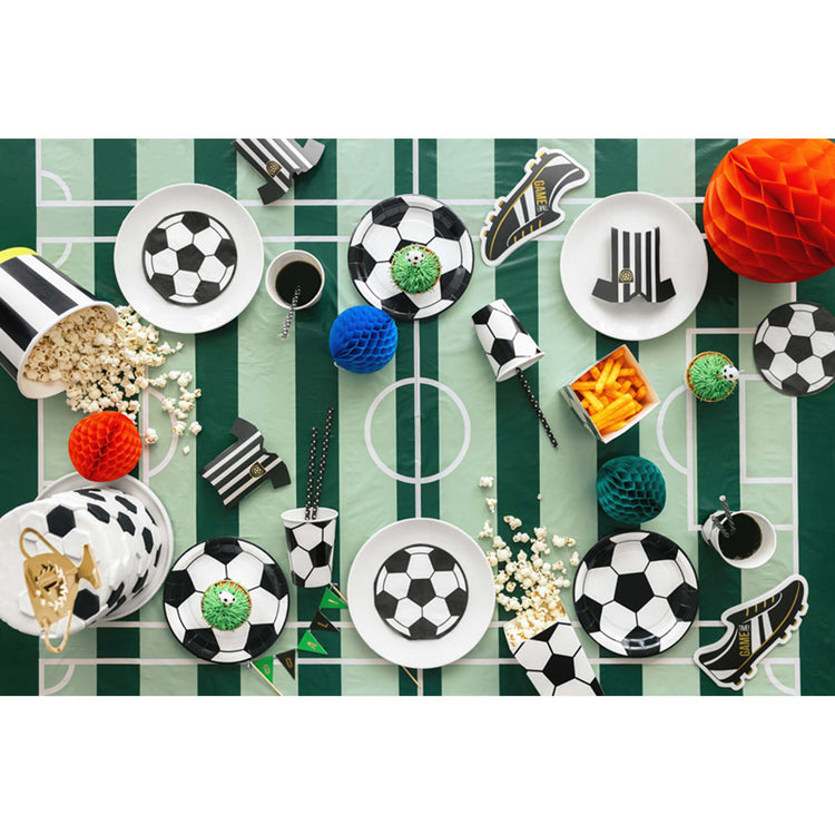 Soccer 18cm Paper Plates