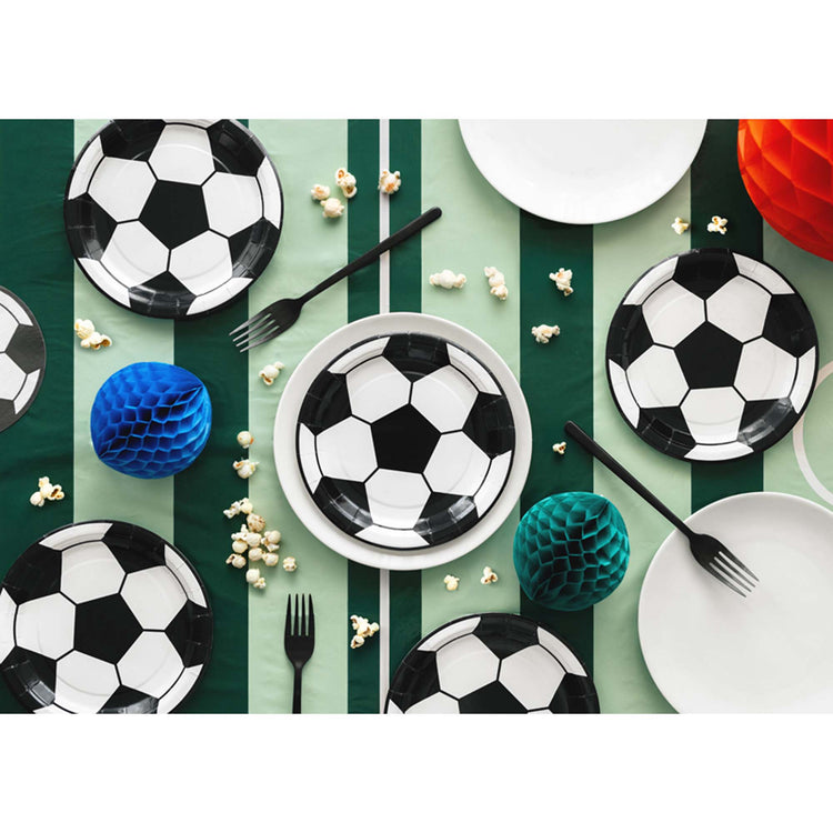 Soccer 18cm Paper Plates