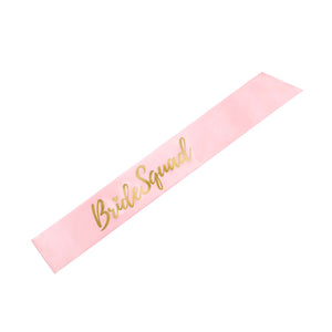 Prosecco Party Bride To Be Sash Light Pink