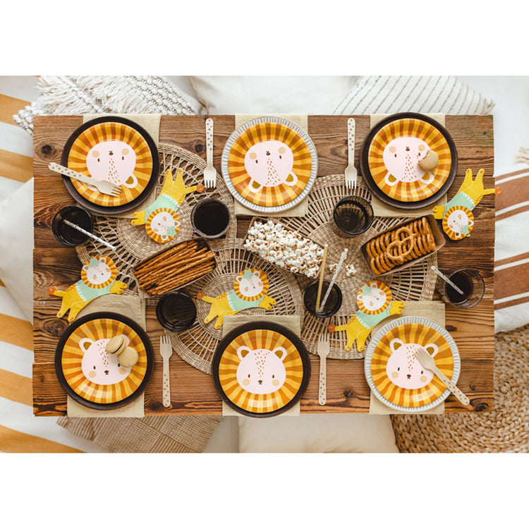 Circus Leo Shaped Napkins