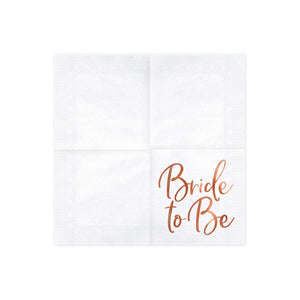 Floral Party Bride to Be Lunch Napkins