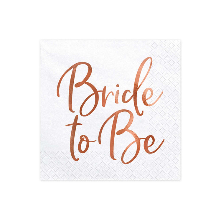Floral Party Bride to Be Lunch Napkins
