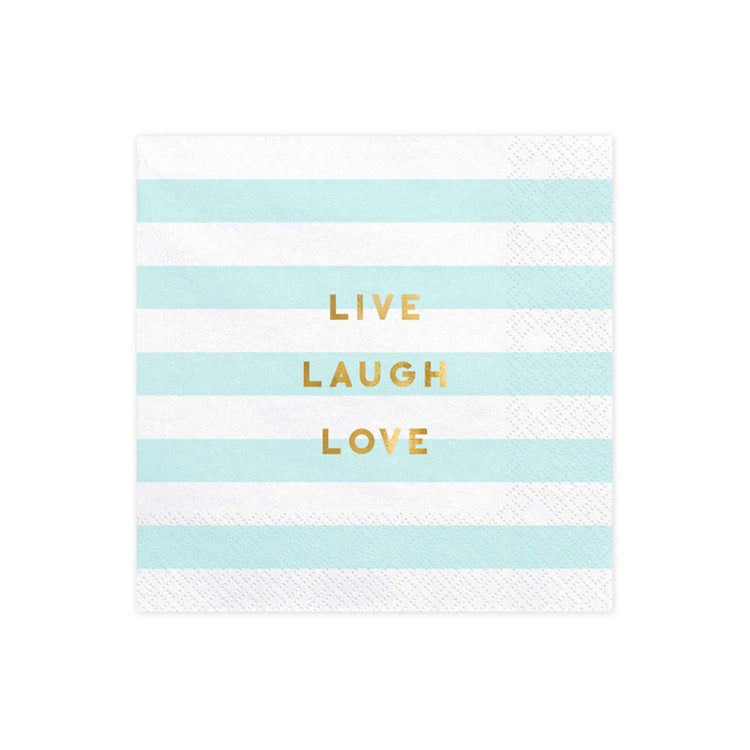 Live Love Lunch Napkins