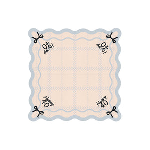 Elegant Milestone 40th Napkins