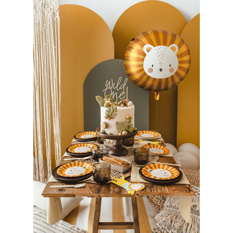 Circus Leo Shaped Napkins