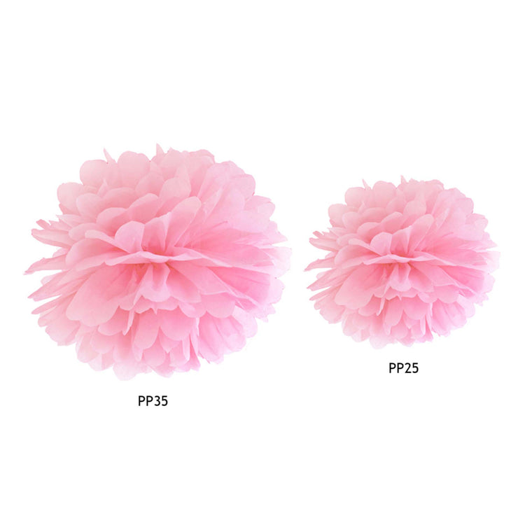 Tissue Pom Pom 35cm Pink