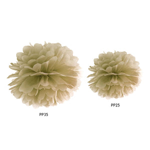 Tissue Pom Pom 35cm Gold