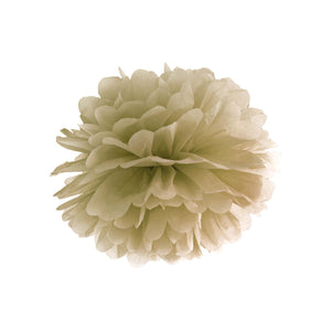 Tissue Pom Pom 35cm Gold