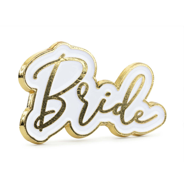 Prosecco Party Enamel Pin Bride