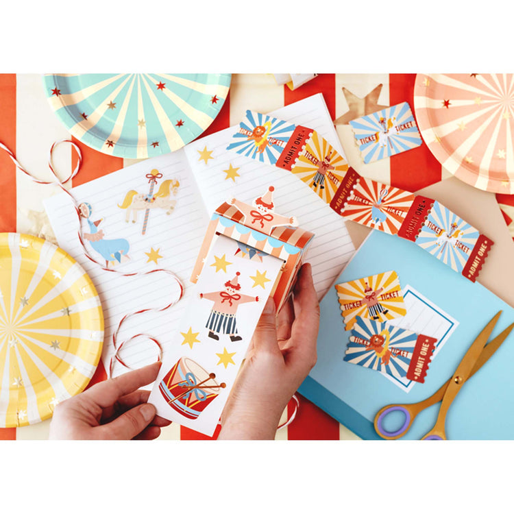 Circus Stickers Mix