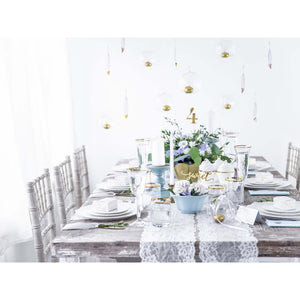 Classic Wedding Paper Table Numbers