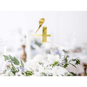 Classic Wedding Paper Table Numbers