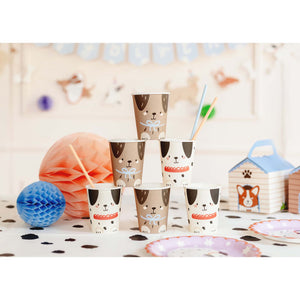 Dog Party 220ml Paper Cups