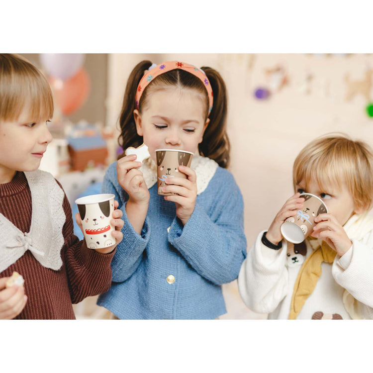 Dog Party 220ml Paper Cups