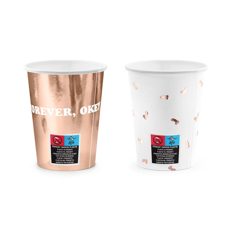 Hens 220ml Paper Cups
