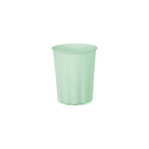 Solid Colour 220ml Paper Cups Pastel Sage
