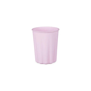 Solid Colour 220ml Paper Cups Pastel Violet