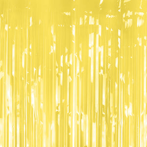 Metallic Curtain Light Yellow