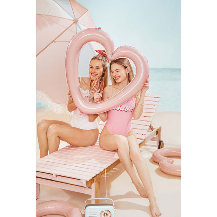 Beach Party Glass Stickers Bride & Bridesmaid