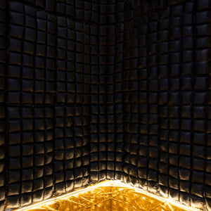 Foil Balloon Curtain Black