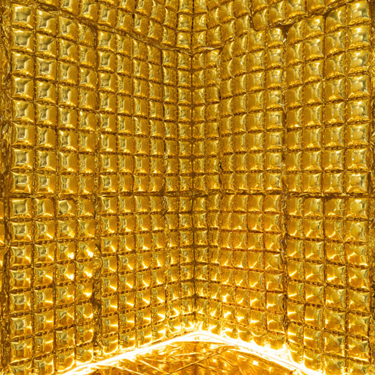 Foil Balloon Curtain Gold