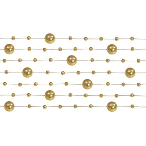 Classic Wedding Pearl Garland Gold