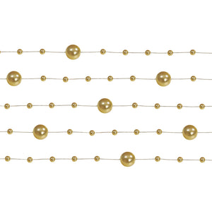Classic Wedding Pearl Garland Gold