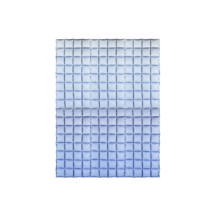 Foil Balloon Curtain Blue & Beige