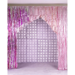 Foil Balloon Curtain Violet