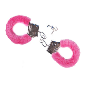 Furry Handcuffs Pink