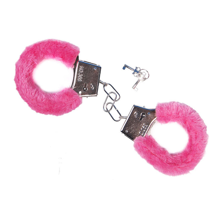 Furry Handcuffs Pink