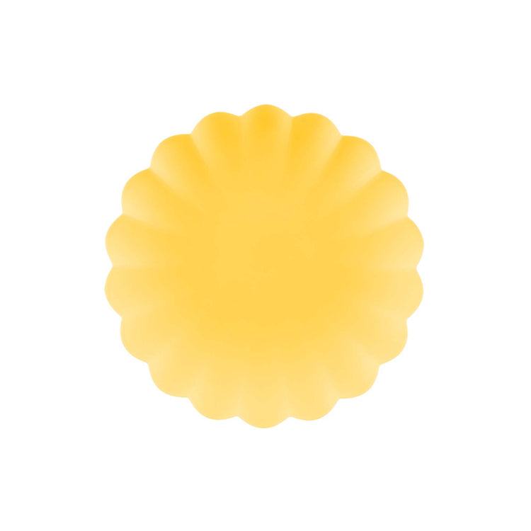 Reusable 23cm Plate - Yellow