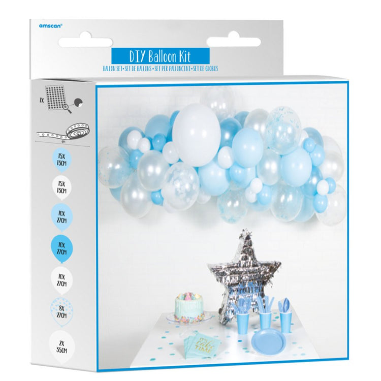 Balloon Garland Kit Blue with 70 Balloons Pack of 70