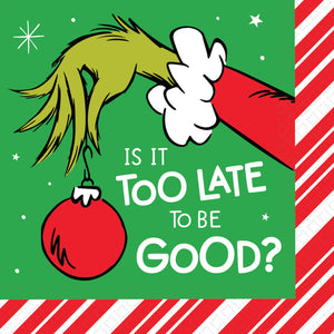 Dr. Seuss The Grinch Lunch Napkins