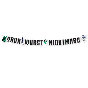 Nightmare Before Christmas Ribbon Garland