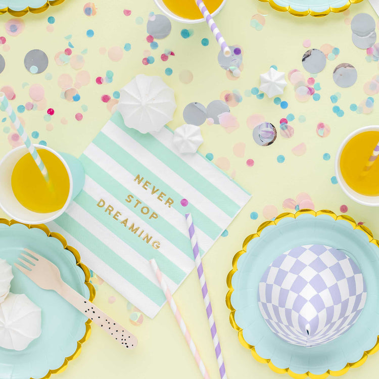Never Stop Dreaming Lunch Napkins