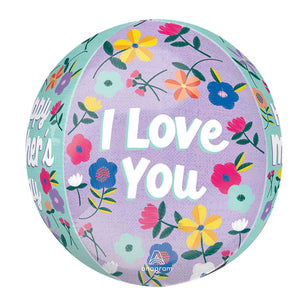 Orbz XL Happy Mothers Day Threaded Love Balloon