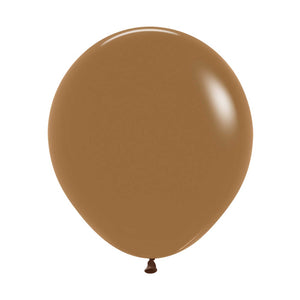 Sempertex 45cm Fashion Mocha Latex Balloons 070 6PK