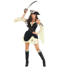 Pirate Captain Black Womens Costume Size 20-22