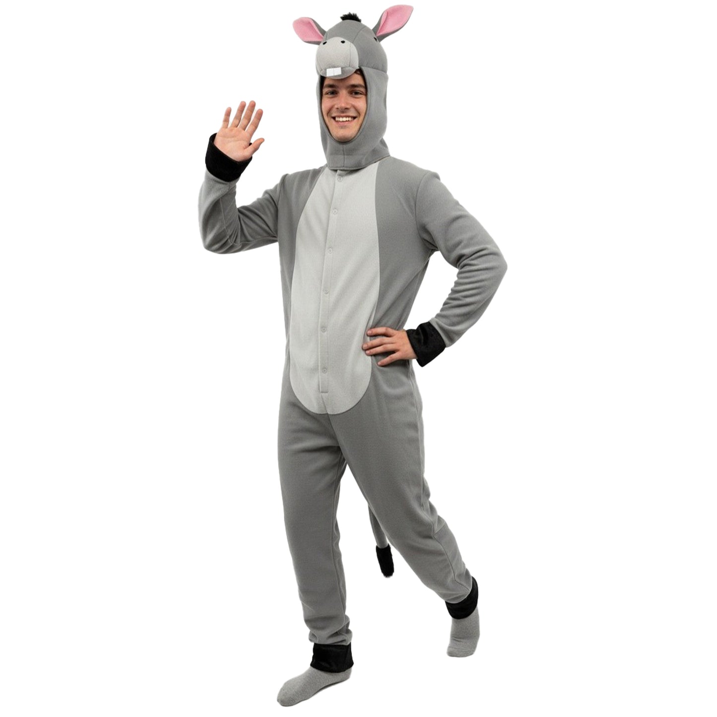 Donkey Jumpsuit Adult Costume Size Large