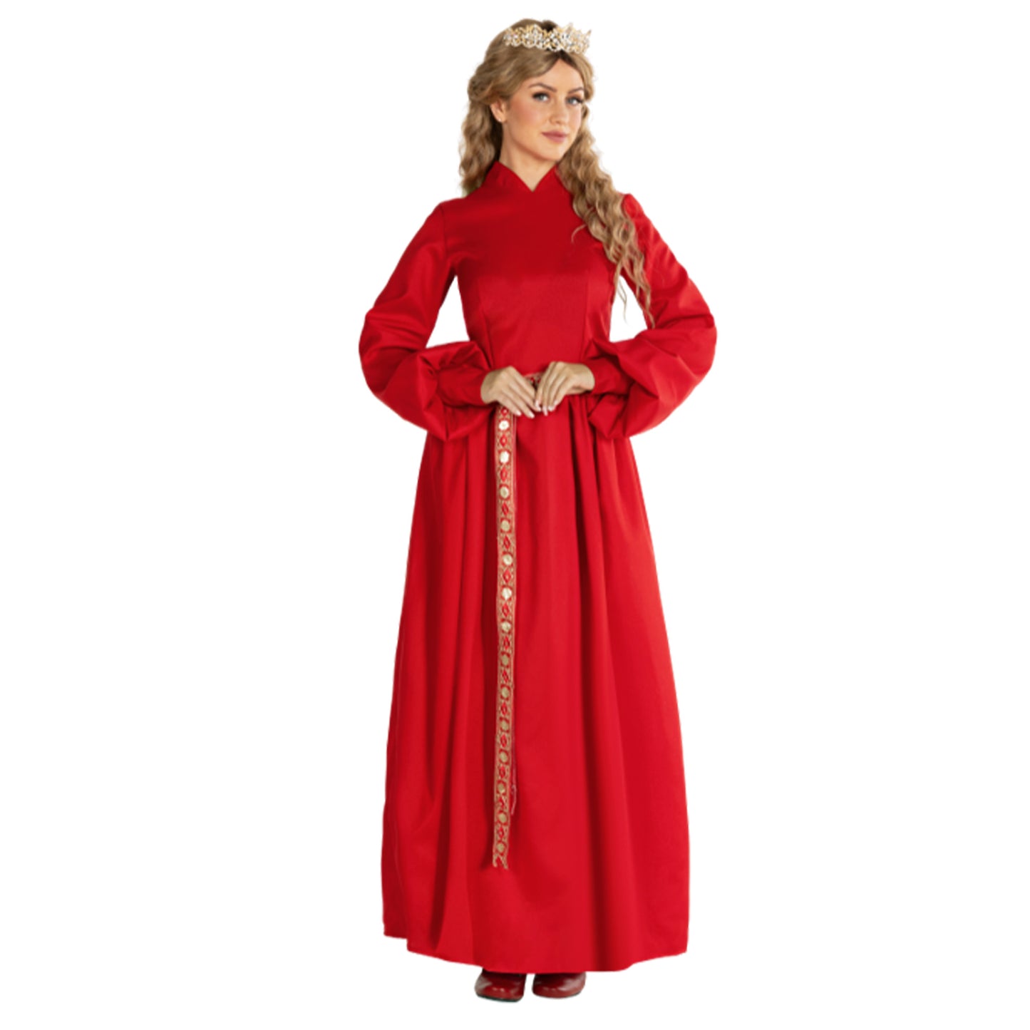 Princess Maiden Red Womens Costume Size 24-26