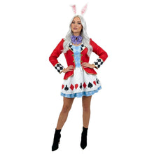 Wonderland Rabbit Red Womens Costume Size 20-22
