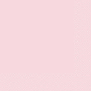 Pastel Pink 2ply Dinner Napkins Pack of 40