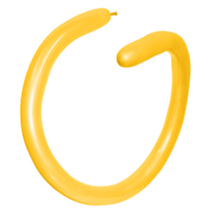 Sempertex 260T Fashion Goldenrod Modelling Latex Balloons 021 Pack of 100