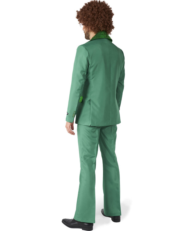 70s Disco Green Mens Suitmeister