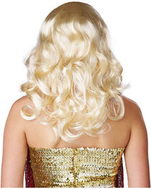 70s Disco Kitten Blonde Wavy Wig