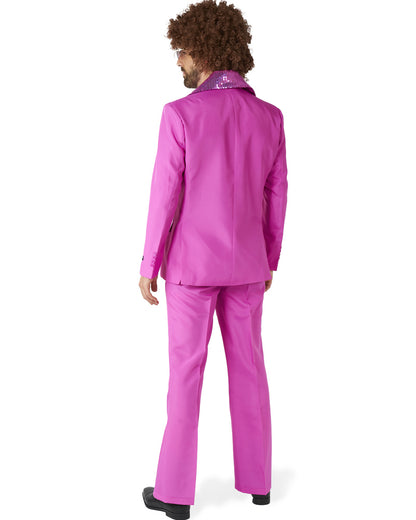 70s Disco Pink Mens Suitmeister