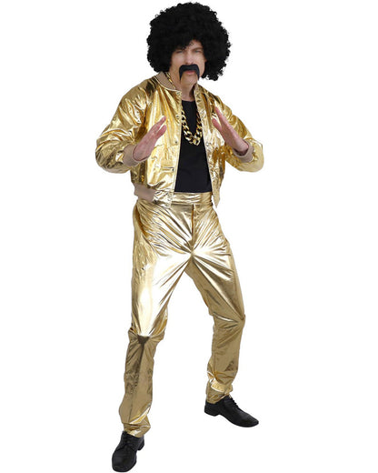 70s Disco Singer Mens Plus Size Costume