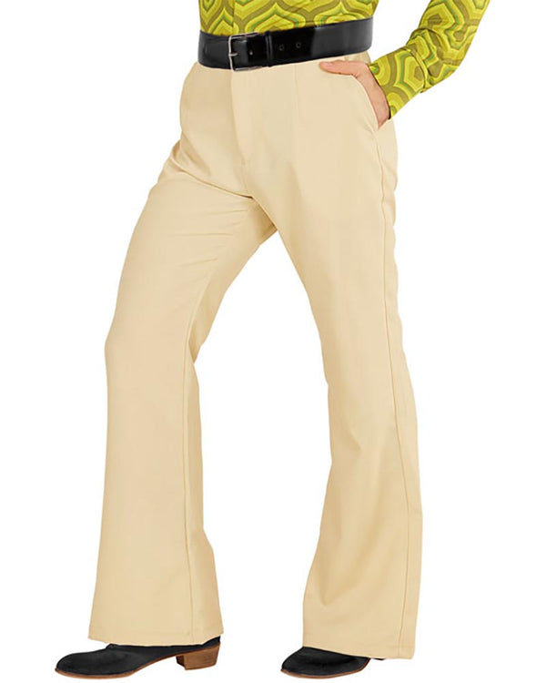 70s Groovy Beige Mens Pants